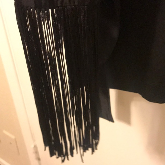 BCBG MAXAZRIA black Silk Dress, Size Small - Picture 3 of 3